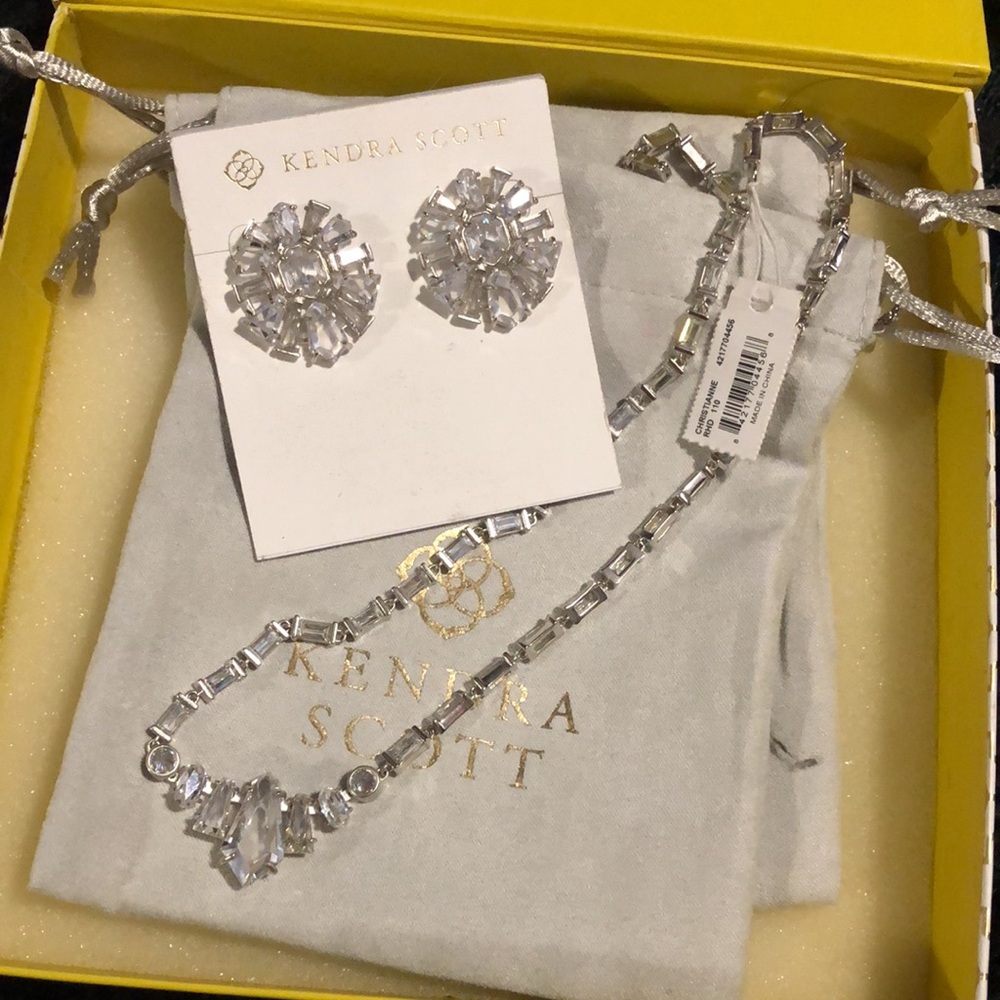 Kendra Scott Lustre Glass set